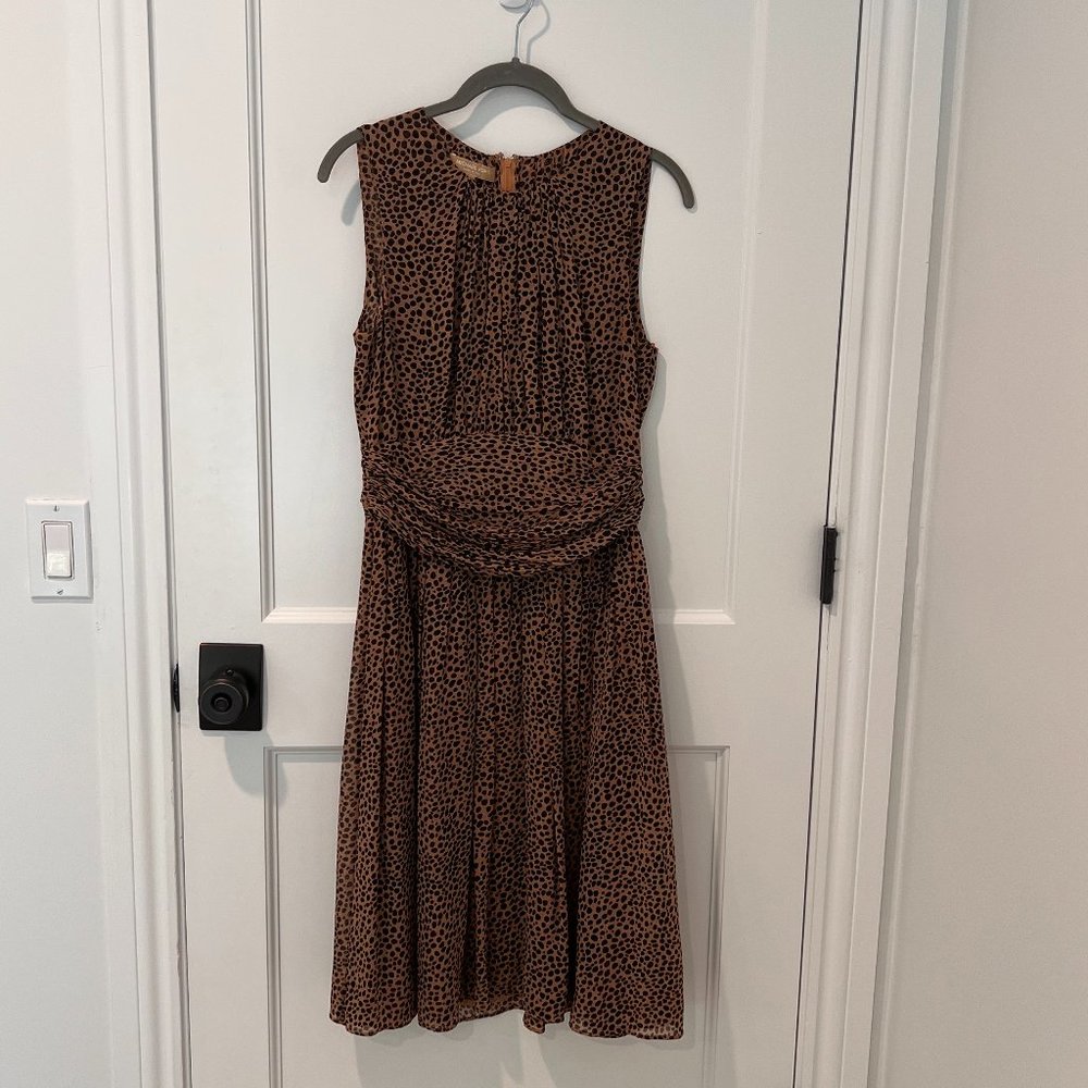 Michael Kors Leopard Dress - Size 8